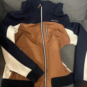 Cinch Women's Navy and Brown Coat